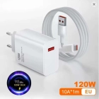 Cargador Turbo Xiaomi 120W Hyper Charge + Cable Rápido