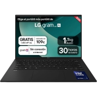 Portátil LG Gram 14Z90T: Intel Core Ultra7, 30h Batería