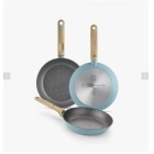 Set de Sartenes Nordik: 18, 22 y 26 cm, Inducción, Diseño Moderno