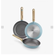 Set de Sartenes Nordik: 18, 22 y 26 cm, Inducción, Diseño Moderno