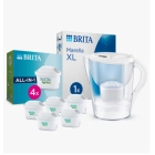 Jarra Filtrante BRITA Marella XL + 5 Filtros MAXTRA PRO