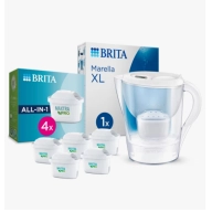 Jarra Filtrante BRITA Marella XL + 5 Filtros MAXTRA PRO