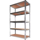 Estantería de Acero Galvanizado - 5 Baldas 180x90x40cm