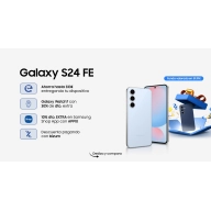 Samsung Galaxy S24 FE 256GB, Funda y Cargador desde 366€