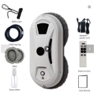 Aspirador robot ultrafino para limpiar ventanas.