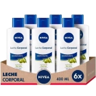 Pack ahorro NIVEA - 6 Leches Corporales Aceite de Oliva