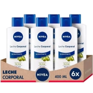 Pack ahorro NIVEA - 6 Leches Corporales Aceite de Oliva