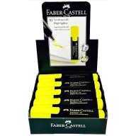 Marcadores fluorescentes Texliner Faber-Castell 10 unidades, amarillo