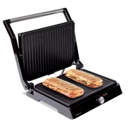 Parrilla Eléctrica Mellerware Hotty 2200W, 29×46cm Acero Inoxidable