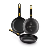 Set de Sartenes Origen, Aluminio Fundido, 20-28 cm