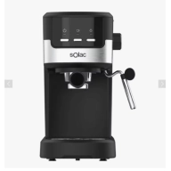 Cafetera Espresso Solac Taste Slim Basic con Vaporizador Orientable.