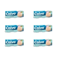 Calvo Atún Claro al Natural 18 latas 80g, 0,60€ cada una