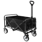 Carrito Plegable Todoterreno para Playa y Jardín con 4 Ruedas.