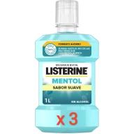 3 botellas de Listerine Zero o clásico: 3L a 3,86€/litro