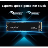Crucial P3 Plus SSD NVMe M.2 1TB, hasta 5000MB/s, OEM