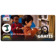 Gratuito Envío de juguetes y artículos desde 1€