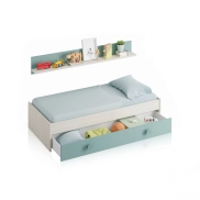 Snuba: Cama doble juvenil moderna y funcional