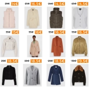 Abrigados y a buen precio: chaquetas por menos de 22€
