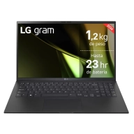 Portátil LG Gram 15 Ultra Intel 16GB 512GB SSD 1,2Kg