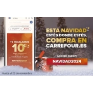Descuento de -10€ en Carrefour online del 10 al 20 de noviembre