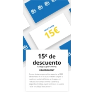 15€ de descuento en compras de más de 100€ en Ikea