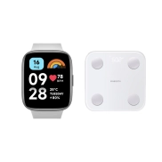Redmi Watch 3 Active + Xiaomi S400: Balanza y Reloj