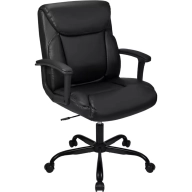 Sillón Giratorio Elevable y Reclinable de Piel Sintética 27,99€