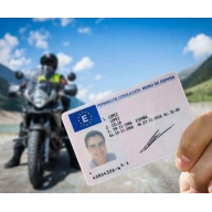 Clases de circulación y maniobras en moto en Madrid