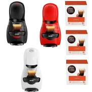 3 Paquetes de Café + 3 Cafeteras Dolce Gusto