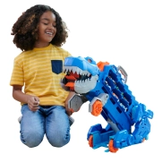 Camión T-Rex Hot Wheels: Transporte y Pista para Coches