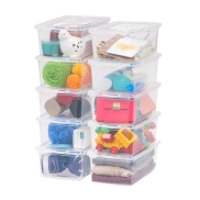 10 Cajas de Almacenaje Iris Ohyama para Zapatos, Libre de BPA