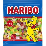 Caramelos de goma Haribo Mini Tropifrutti 1 kg (3.62€)
