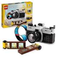 Cámara Retro de Juguete LEGO Creator 3 en 1 Convertible