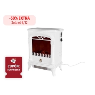 Chimenea eléctrica de 1950 W para calidez y estilo