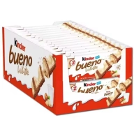 Kinder Bueno White 30 unidades de chocolate y avellanas