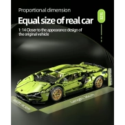Bloques de construcción Lamborghini Sián - 1,280 piezas