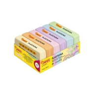Pack multicolor pastel Jovi de plastilina 300g - 6 unidades