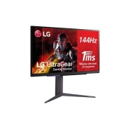 Monitor 27" LG UltraGear UHD 1ms 144Hz G-Sync FreeSync