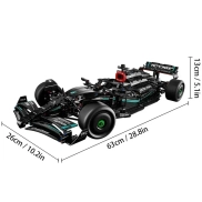 Bloques compatibles F1: Mercedes 1642 piezas, McLaren 1432.