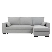 Chaise longue MARLON gris reversible con cama