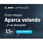 Ahorra 15% en Parking de Aena