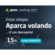 Ahorra 15% en Parking de Aena