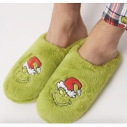 Zapatillas El Grinch para casa (3.32€ unidad)