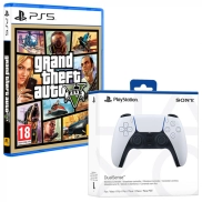 Pack Grand Theft Auto V + Mando DualSense para PS5