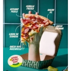 Pizza Doble Cheese Bacon: ¡Gratis porción familiar en Papa John's!