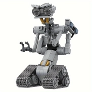 Maqueta de Bloques: Robot número 5 en Cortocircuito