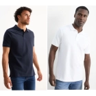 Pack de 2 polos para hombre en tallas S-2XL a 4.49€ cada uno