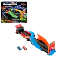 Pista de Vehículos Night de Cars de Mattel Disney Pixar, +3 años - incluye 2 vehículos