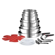 Tefal Ingenio Emotion On: Juego de 20 piezas de acero inoxidable