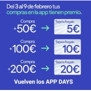 Premios por tus compras en la APP Decathlon del 3 al 9 de febrero